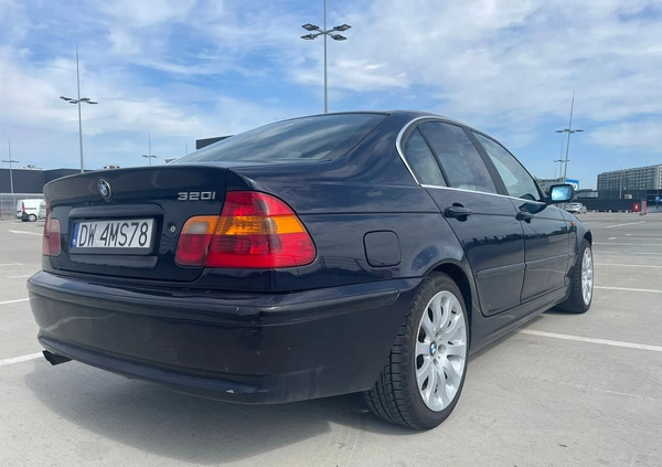 BMW Seria 3 cena 11500 przebieg: 282500, rok produkcji 2002 z Wrocław małe 106